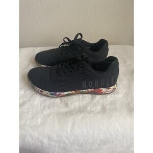 Nobull Sneakers Shoes Womens 8 Black Floral Bottom